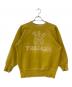 Champion（チャンピオン）の古着「60s カレッジロゴスウェット」｜イエロー
