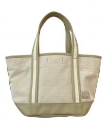 PORTER GIRL（ポーターガール）の古着「BOYFRIEND TOTE BAG(S)/ボーイフレンドトートバッグ」｜アイボリー