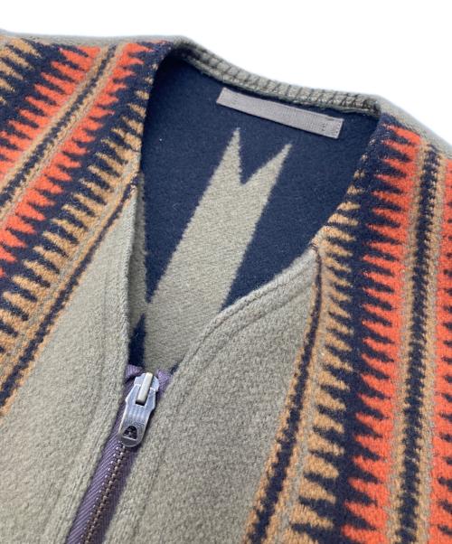 NIGEL CABOURN（ナイジェルケーボン）NIGEL CABOURN (ナイジェルケーボン) BLANKET ZIP VEST カーキ サイズ:48の古着・服飾アイテム