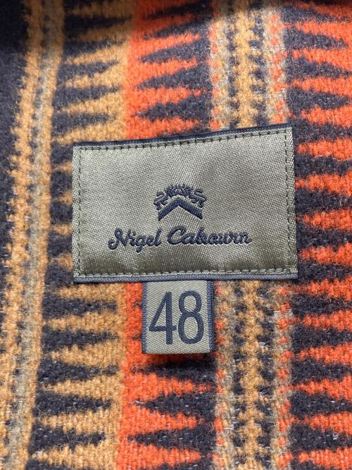 NIGEL CABOURN（ナイジェルケーボン）NIGEL CABOURN (ナイジェルケーボン) BLANKET ZIP VEST カーキ サイズ:48の古着・服飾アイテム