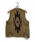 NIGEL CABOURN (ナイジェルケーボン) BLANKET ZIP VEST カーキ サイズ:48：18000円