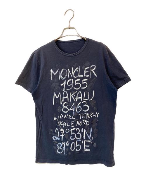 MONCLER（モンクレール）MONCLER (モンクレール) MAGLIA T-SHIRT ブラック サイズ:無の古着・服飾アイテム