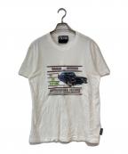 VERSACE JEANS COUTUREヴェルサーチ ジーンズクチュール）の古着「プリントTシャツ」｜ホワイト