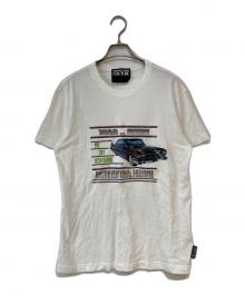 VERSACE JEANS COUTURE（ヴェルサーチ ジーンズクチュール）の古着「プリントTシャツ」｜ホワイト