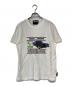VERSACE JEANS COUTURE（ヴェルサーチ ジーンズクチュール）の古着「プリントTシャツ」｜ホワイト