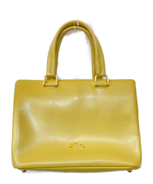 LONGCHAMP（ロンシャン）LONGCHAMP (ロンシャン) オノレ 2WAYショルダーバッグ イエロー サイズ:なしの古着・服飾アイテム