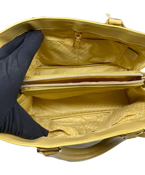 LONGCHAMP（ロンシャン）LONGCHAMP (ロンシャン) オノレ 2WAYショルダーバッグ イエロー サイズ:なしの古着・服飾アイテム