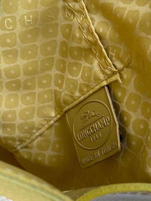 LONGCHAMP（ロンシャン）LONGCHAMP (ロンシャン) オノレ 2WAYショルダーバッグ イエロー サイズ:なしの古着・服飾アイテム