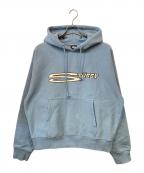 stussyステューシー）の古着「STRETCH HOODIE」｜ブルー