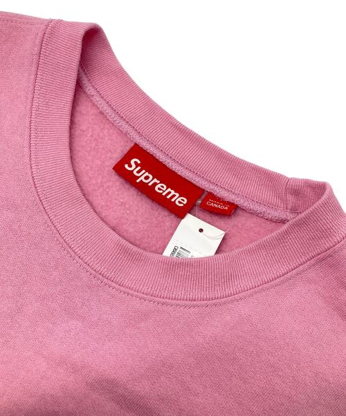 SUPREME（シュプリーム）Supreme (シュプリーム) 25FW Small Box Crewneck スウェット ピンク サイズ:Ｍの古着・服飾アイテム