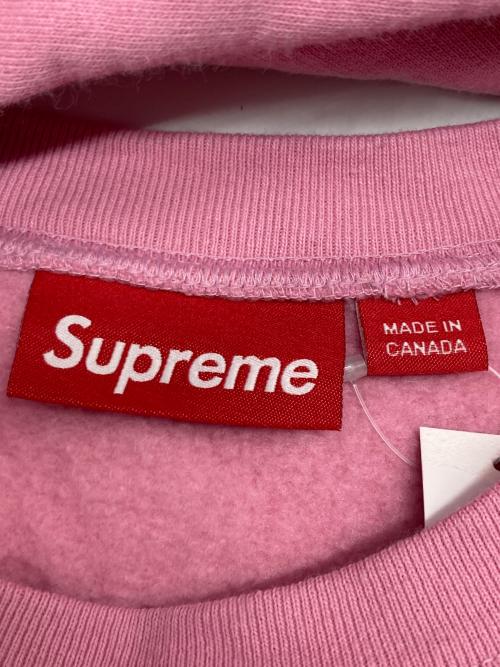 SUPREME（シュプリーム）Supreme (シュプリーム) 25FW Small Box Crewneck スウェット ピンク サイズ:Ｍの古着・服飾アイテム