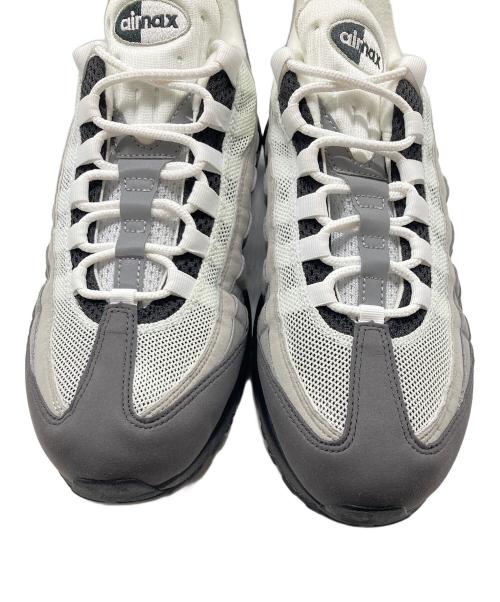 NIKE（ナイキ）NIKE (ナイキ) AIR MAX 95 OG ローカットスニーカー グレー×ホワイト サイズ:28.5㎝の古着・服飾アイテム