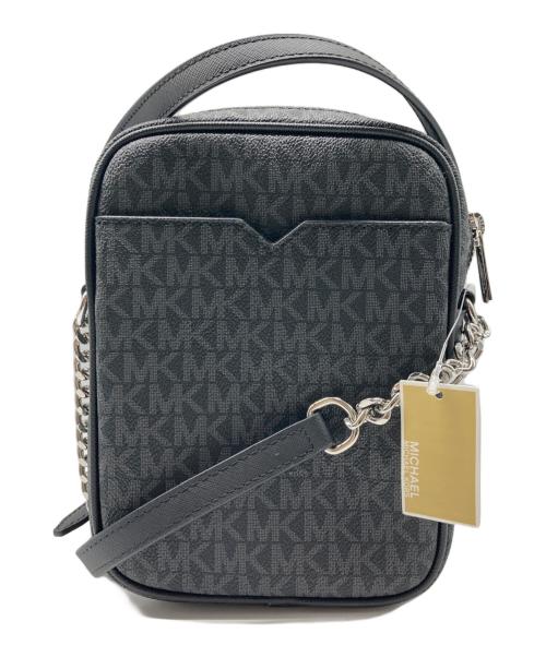 MICHAEL KORS（マイケル・コース）MICHAEL KORS (マイケル・コース) JET SET TRAVEL シグネチャーショルダーバッグ ブラック サイズ:なし 未使用品の古着・服飾アイテム