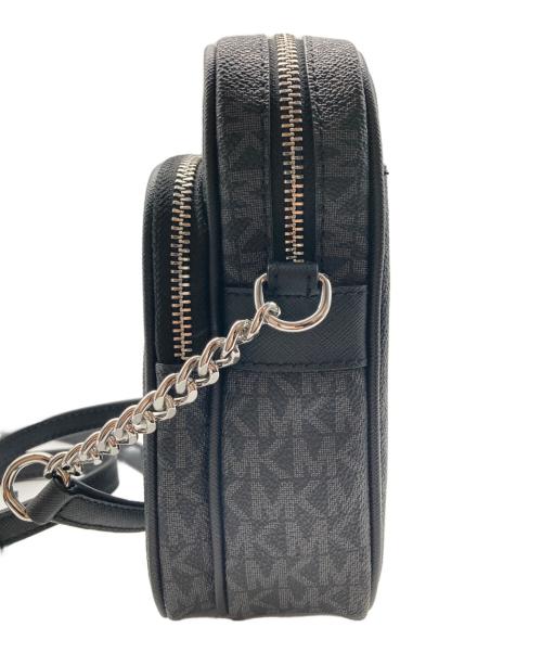 MICHAEL KORS（マイケル・コース）MICHAEL KORS (マイケル・コース) JET SET TRAVEL シグネチャーショルダーバッグ ブラック サイズ:なし 未使用品の古着・服飾アイテム