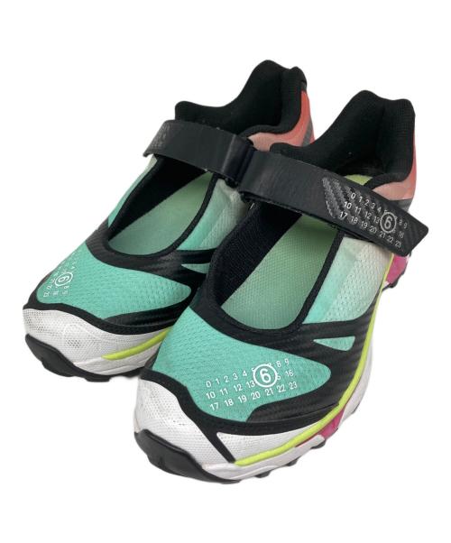 SALOMON（サロモン）SALOMON (サロモン) XT-Mary Jane サンダル Ginger Electric Green Knockout Pink サイズ:26の古着・服飾アイテム