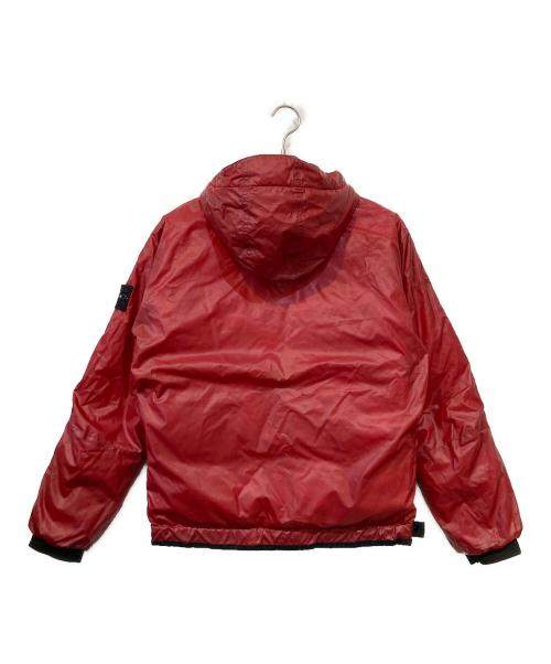 STONE ISLAND（ストーンアイランド）STONE ISLAND (ストーンアイランド) ICE JACKET レッド サイズ:Ｍの古着・服飾アイテム