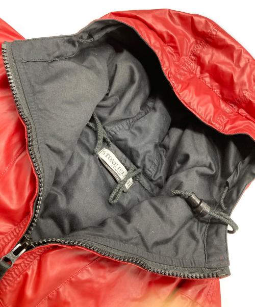 STONE ISLAND（ストーンアイランド）STONE ISLAND (ストーンアイランド) ICE JACKET レッド サイズ:Ｍの古着・服飾アイテム