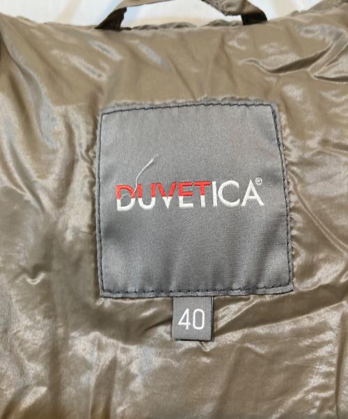 DUVETICA（デュベティカ）DUVETICA (デュベティカ) ファー付ダウンコート ネイビー サイズ:40の古着・服飾アイテム