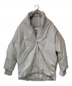 collexコレックス）の古着「ライトショートダウンコート」｜ベージュ