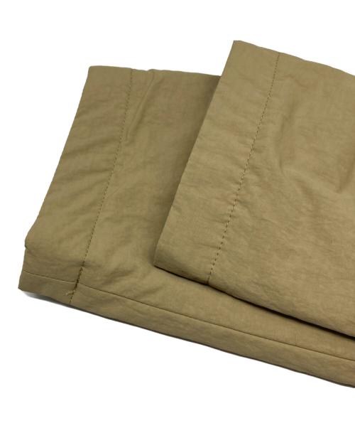 L'EQUIPE（レキップ）L'EQUIPE (レキップ) ナイロンタッサーステンカラーコート ベージュ サイズ:38の古着・服飾アイテム