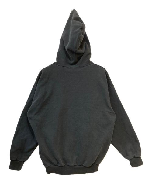 REEBOK（リーボック）REEBOK (リーボック) NAUTICA (ノーティカ) FREAK'S STORE (フリークスストア) アーチロゴ ピグメント ヘビーウェイト ジップアップ フーディー グレー サイズ:Lの古着・服飾アイテム