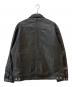Schott (ショット) LEATHER TRACKER JACKET ブラック サイズ:XL：55000円