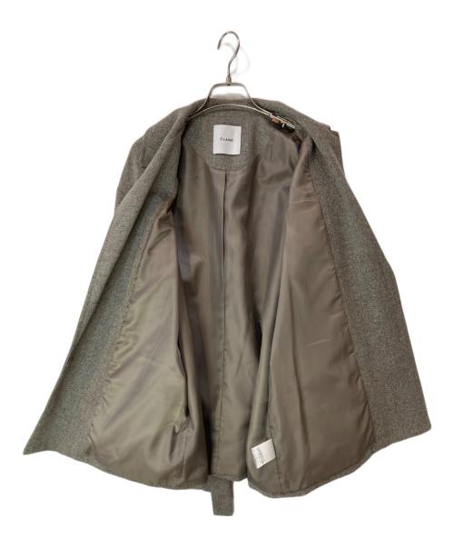 CLANE（クラネ）CLANE (クラネ) WIDE ROLL UP SLEEVE JACKET グレー サイズ:2の古着・服飾アイテム