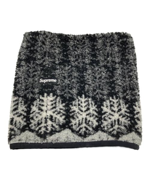 SUPREME（シュプリーム）Supreme (シュプリーム) 18FW Snowflake Neck Gaiter グレー サイズ:なしの古着・服飾アイテム