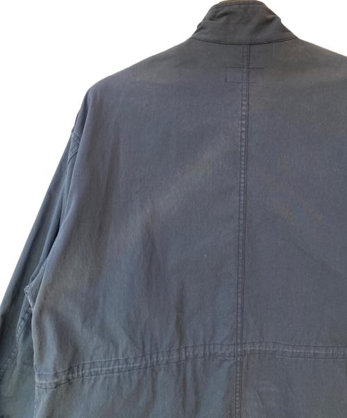 LOEFF（ロエフ）LOEFF (ロエフ) OX スタンドカラー モッズコート ブラックの古着・服飾アイテム