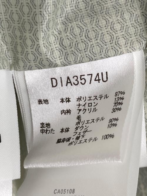 DESCENTE ALLTERRAIN（デザイント オルテライン）Descente ALLTERRAIN (デザイント オルテライン) MIZUSAWA DOWN JACKET STORM ホワイトの古着・服飾アイテム