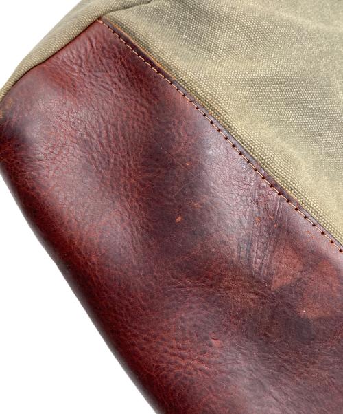 SEIL MARSCHALL（セイルマーシャル）SEIL MARSCHALL (セイルマーシャル) キャンバスレザーショルダーバッグ ブラウン サイズ:なしの古着・服飾アイテム