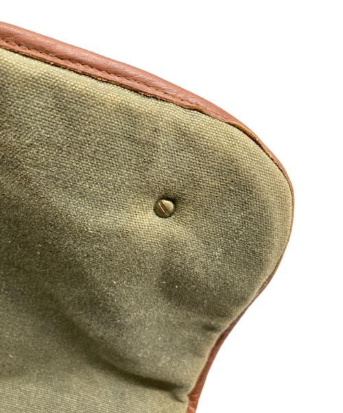 SEIL MARSCHALL（セイルマーシャル）SEIL MARSCHALL (セイルマーシャル) キャンバスレザーショルダーバッグ ブラウン サイズ:なしの古着・服飾アイテム