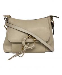 SEE BY CHLOE（シーバイクロエ）の古着「JOAN スモールクロスボディバッグ」｜ベージュ