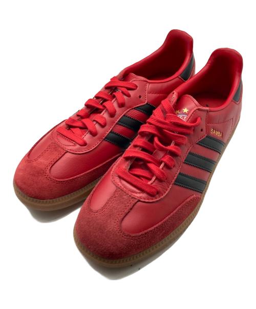 adidas（アディダス）adidas (アディダス) Samba Team ローカットスニーカー レッド サイズ:28㎝の古着・服飾アイテム