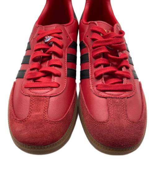adidas（アディダス）adidas (アディダス) Samba Team ローカットスニーカー レッド サイズ:28㎝の古着・服飾アイテム