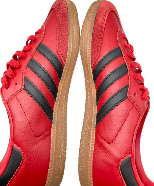 adidas（アディダス）adidas (アディダス) Samba Team ローカットスニーカー レッド サイズ:28㎝の古着・服飾アイテム