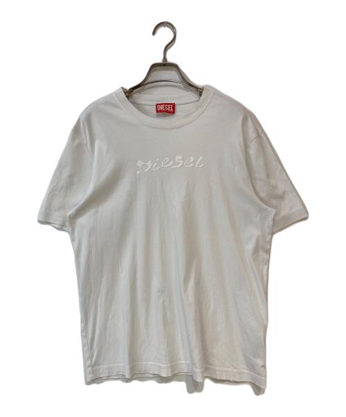DIESEL（ディーゼル）DIESEL (ディーゼル) T-MADJUST-K2 Tシャツ ホワイト サイズ: Sの古着・服飾アイテム