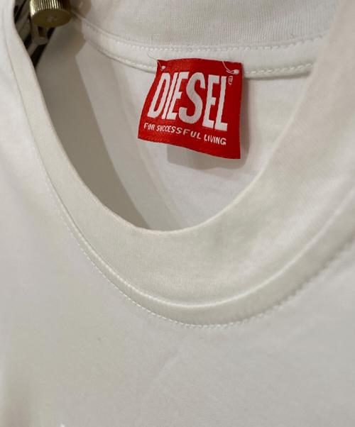 DIESEL（ディーゼル）DIESEL (ディーゼル) T-MADJUST-K2 Tシャツ ホワイト サイズ: Sの古着・服飾アイテム