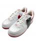NIKE（ナイキ）の古着「AIR FORCE 1 LOW/エアフォースワンロー ローカットスニーカー」｜WHITE/VARSITY RED