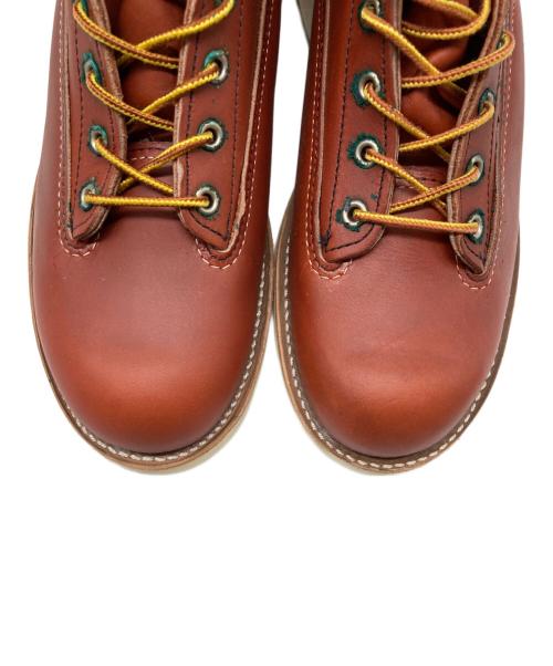RED WING（レッドウィング）RED WING (レッドウィング) LINEMAN BOOTS ブラウン サイズ:US10の古着・服飾アイテム
