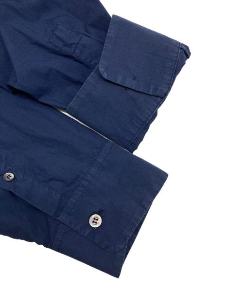 Maison Margiela（メゾンマルジェラ）Maison Margiela (メゾンマルジェラ) 19SS フェイクポケット コットン ポプリン長袖シャツ ネイビー サイズ:40の古着・服飾アイテム