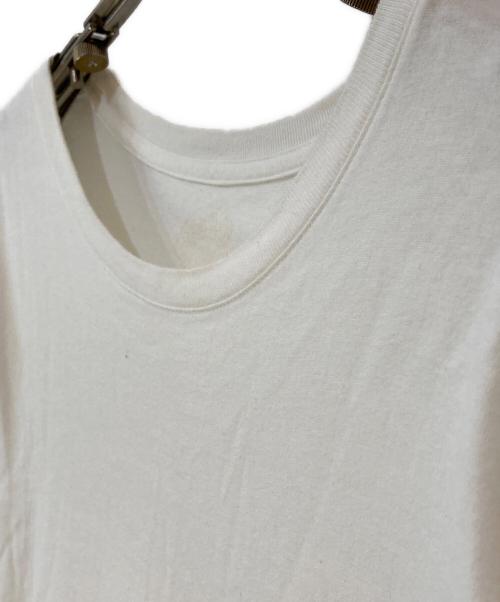 CHROME HEARTS（クロムハーツ）CHROME HEARTS (クロムハーツ) ホースシュー ポケットTシャツ ホワイト サイズ:Lの古着・服飾アイテム
