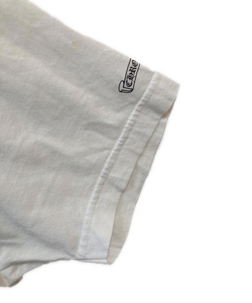 CHROME HEARTS（クロムハーツ）CHROME HEARTS (クロムハーツ) スクロールラベル ポケットTシャツ ホワイト サイズ:Lの古着・服飾アイテム