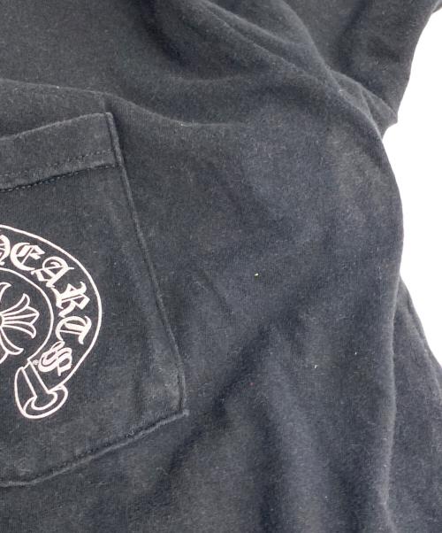 CHROME HEARTS（クロムハーツ）CHROME HEARTS (クロムハーツ) ホノルル限定 バックホースシュープリントTシャツ ブラック サイズ:Lの古着・服飾アイテム