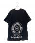 CHROME HEARTS (クロムハーツ) ホノルル限定 バックホースシュープリントTシャツ ブラック サイズ:L：40000円