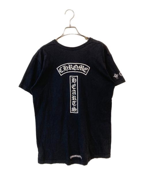 CHROME HEARTS（クロムハーツ）CHROME HEARTS (クロムハーツ) T-BAR ポケットTシャツ ブラック サイズ:Lの古着・服飾アイテム