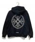 CHROME HEARTS (クロムハーツ) HOODIE ZIP 裏地サーマル ダガージップ パーカー ブラック サイズ:XL：100000円