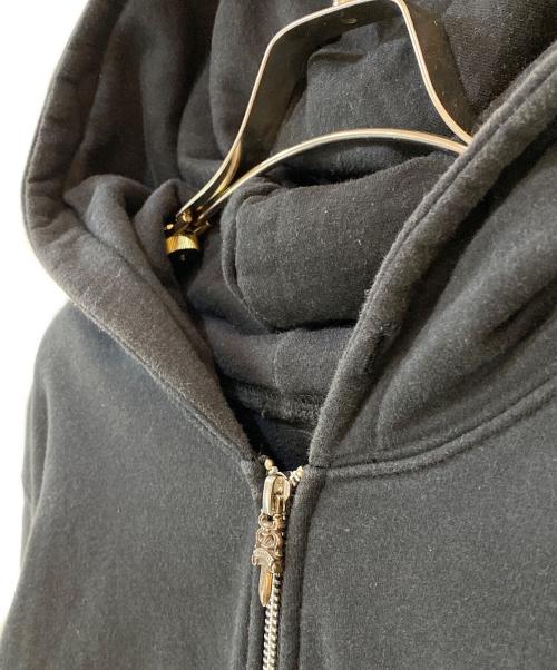 CHROME HEARTS（クロムハーツ）CHROME HEARTS (クロムハーツ) T-BAR ダガージップ パーカー ブラック サイズ:XLの古着・服飾アイテム