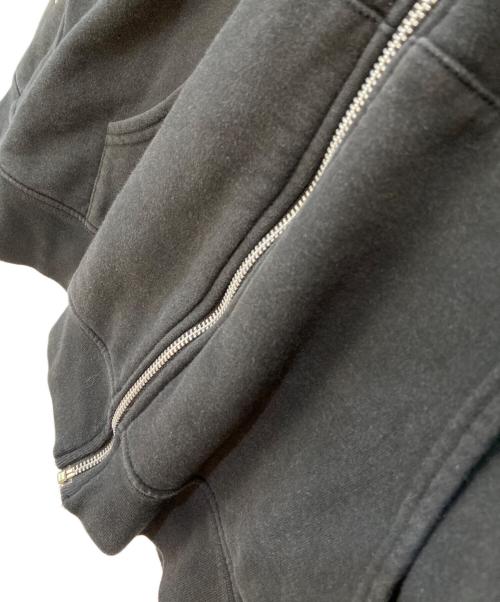 CHROME HEARTS（クロムハーツ）CHROME HEARTS (クロムハーツ) T-BAR ダガージップ パーカー ブラック サイズ:XLの古着・服飾アイテム