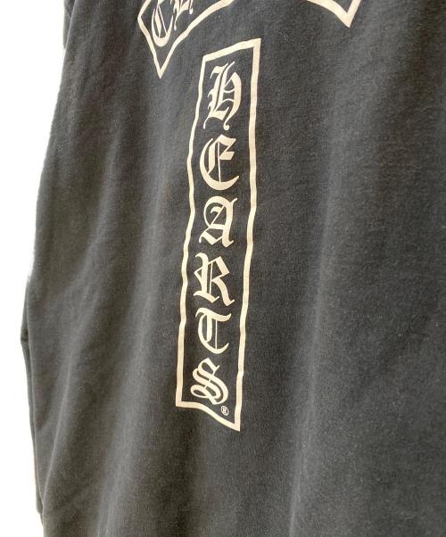 CHROME HEARTS（クロムハーツ）CHROME HEARTS (クロムハーツ) T-BAR ダガージップ パーカー ブラック サイズ:XLの古着・服飾アイテム